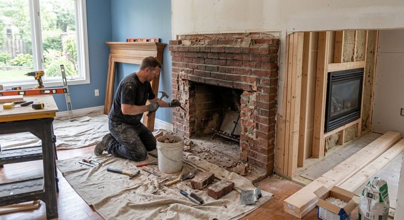 Hearth Installation in Conroe, TX